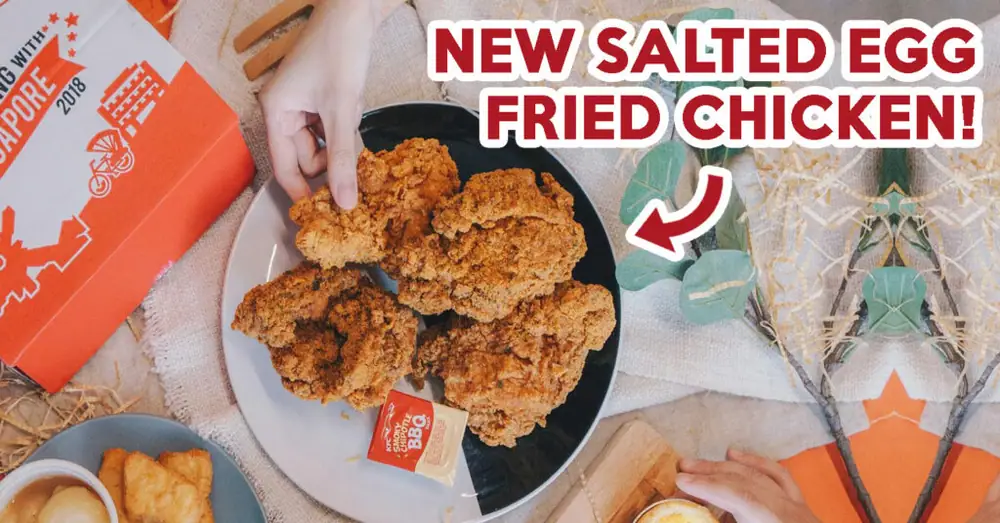 KFC’s New Salted Egg Fried Chicken and Chocolate Hazelnut Fries Are Finger Lickin’ Good