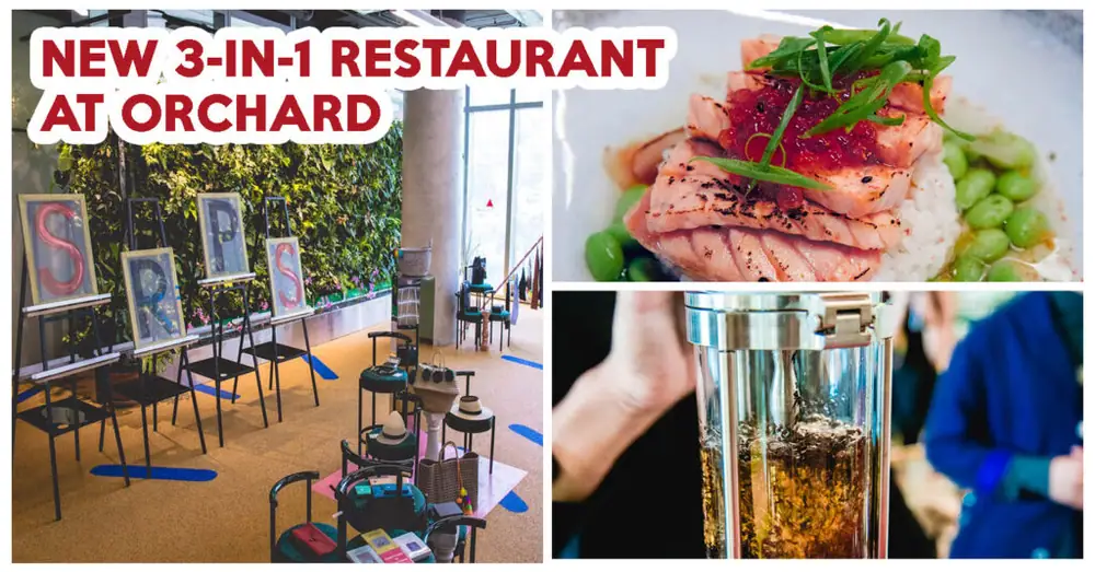 Steamroom With The Pillar And Stones Review: 3-in-1 Restaurant, Tearoom And Boutique