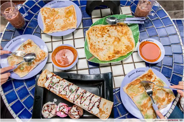 Srisun Express Review: 24-Hour Prata House With Massive Drink Towers and Unique Prata