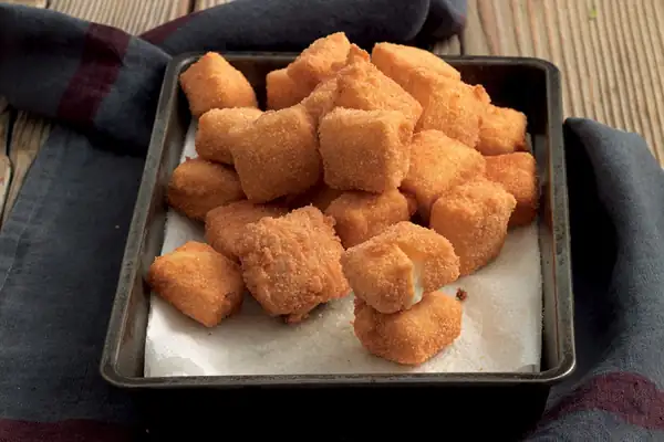 Buñuelos crujientes y suaves