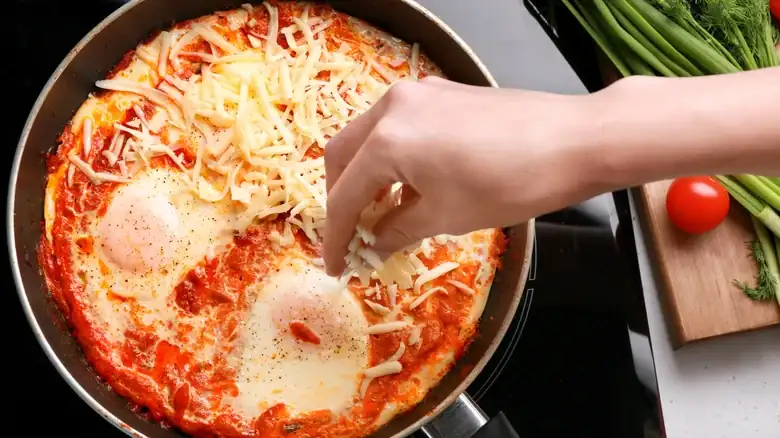 Give your breakfast an Italian twist with pizza-inspired eggs