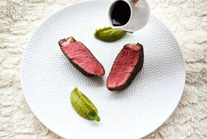 Sous Vide Beef Tenderloin with Honey & Beer Sauce
