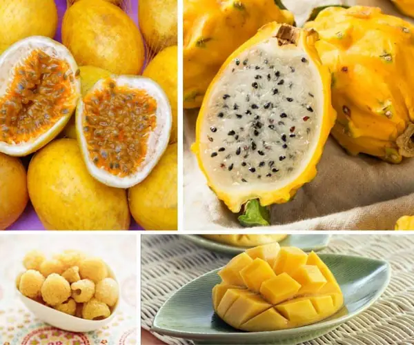 Descubre estas 20 deliciosas frutas amarillas
