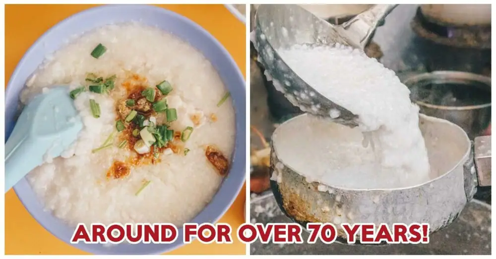 Reseña de Soon Lee Porridge: Famosas gachas hainanesas por menos de 4 dólares en el centro de comida Clementi
