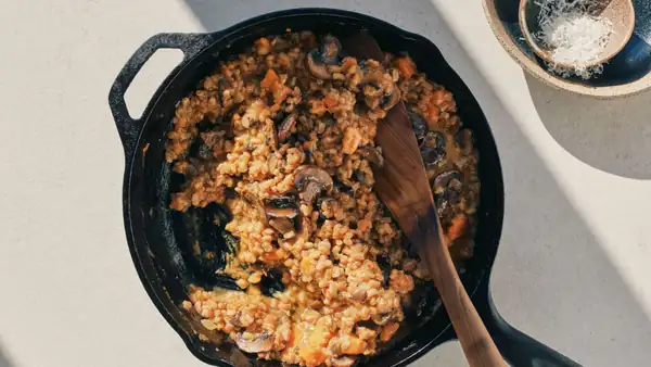Mushroom Farrotto