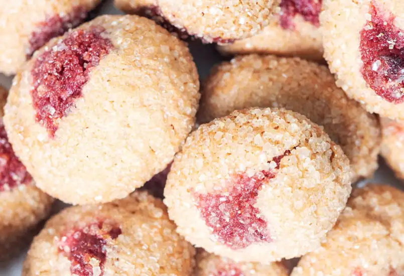 Baked in the Fragrance of Masi, Cherry Heart Biscuits