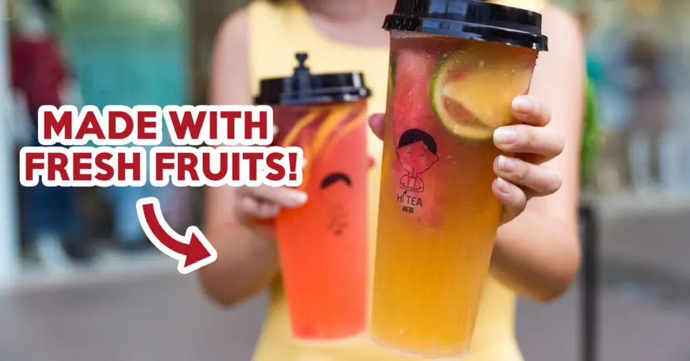 Hi Tea Review: Refreshing And IG-Worthy Cold Brew Iced Fruit Teas At Far East Plaza