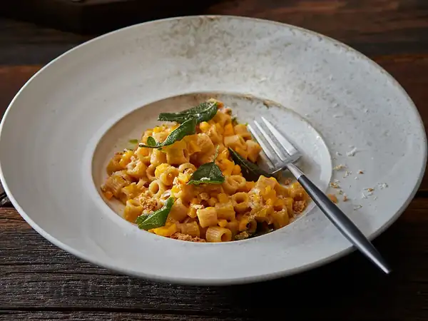 Pumpkin and Amarettini Ditalini