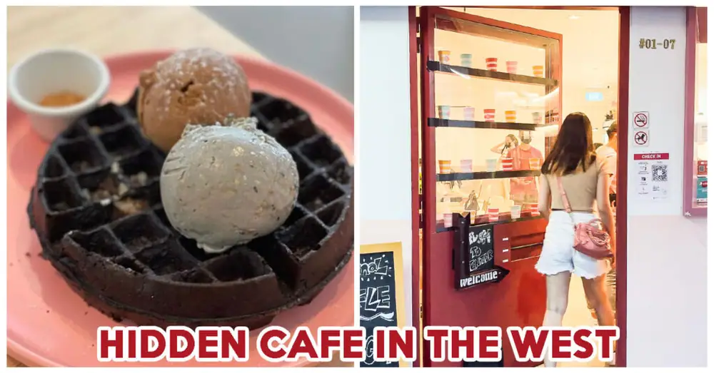2nd Serving: Cafetería de helados escondida detrás de una máquina expendedora en Holland Drive
