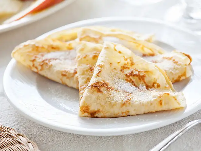 Dairy-free crepes