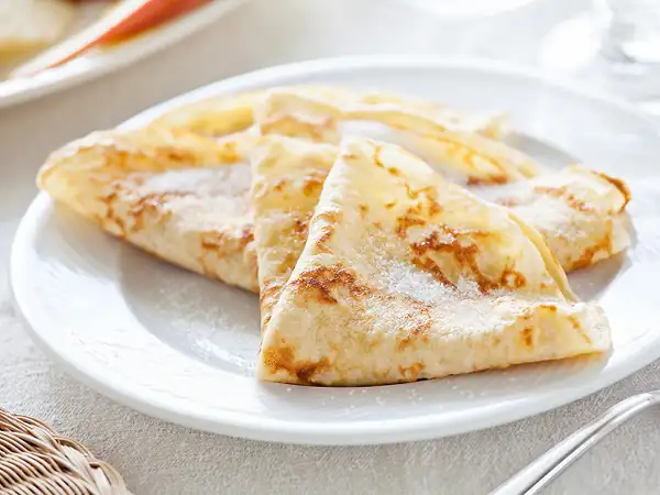Dairy-free crepes