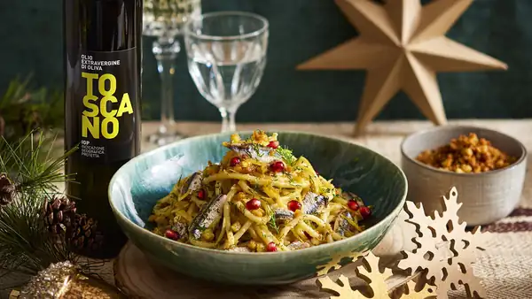 Pici with breadcrumbs and Tuscan PGI olive oil