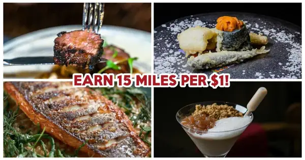 4 Restaurants That Let You Earn Extra Miles For Your Next Holiday When You Dine
