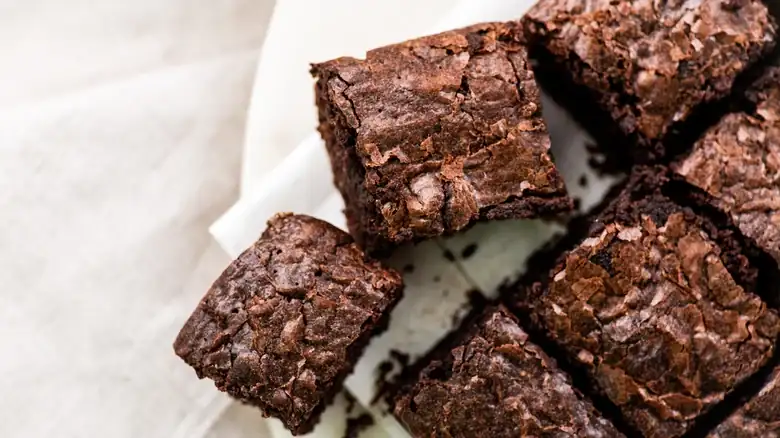 Milk Is The Key To Enhancing Boxed Brownie Mix. Here's How To Use It