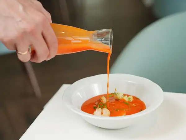 Cold soups from restaurants in Tokyo, London, Provence, Seville and Budapest