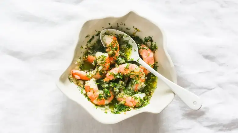 You're Probably Marinating Shrimp For Too Long