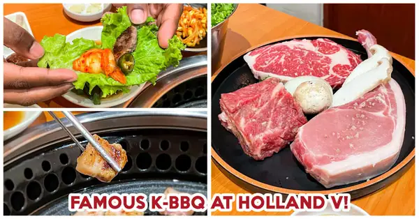 El restaurante coreano de barbacoa Wang Dae Bak abre sus puertas en Holland Village.