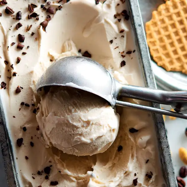 Cardamom latte ice cream, a summer treat