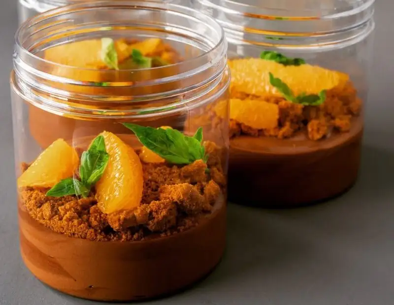 Chocolate Mousse with Oranges
