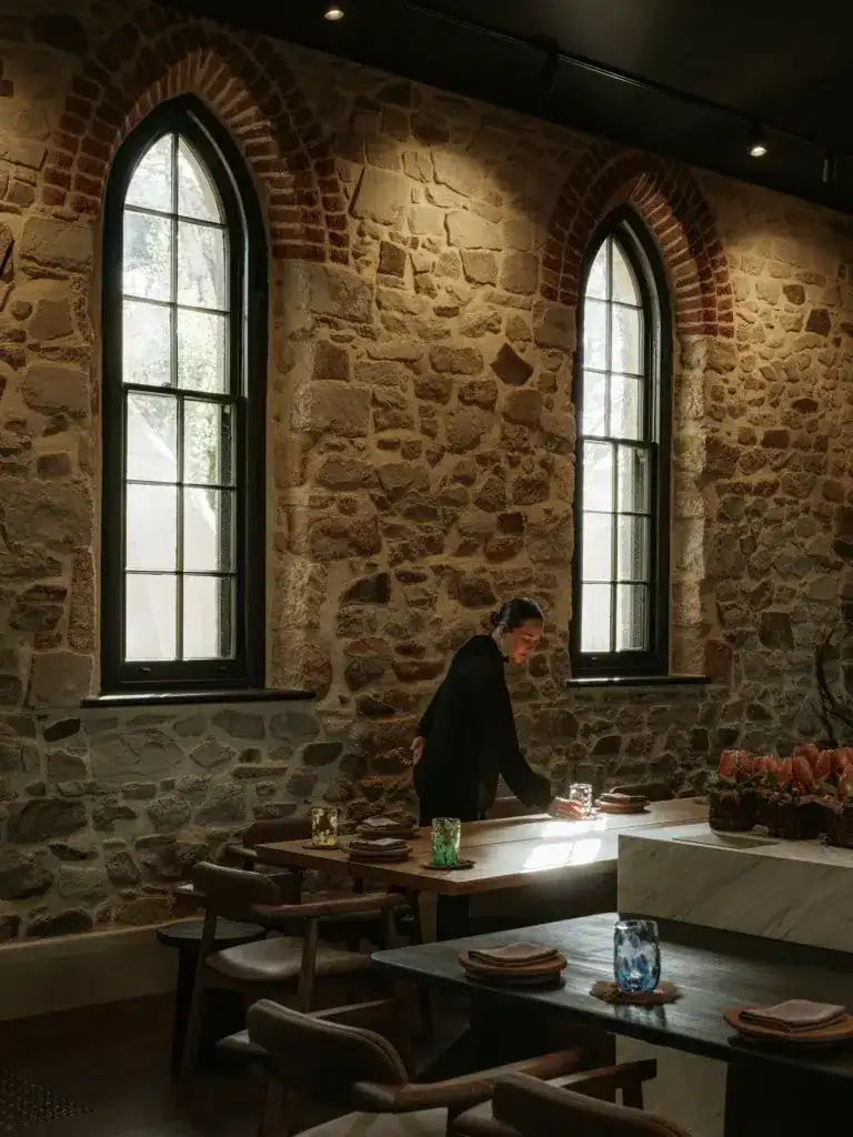 An Australian fine dining restaurant works exclusively with local ingredients