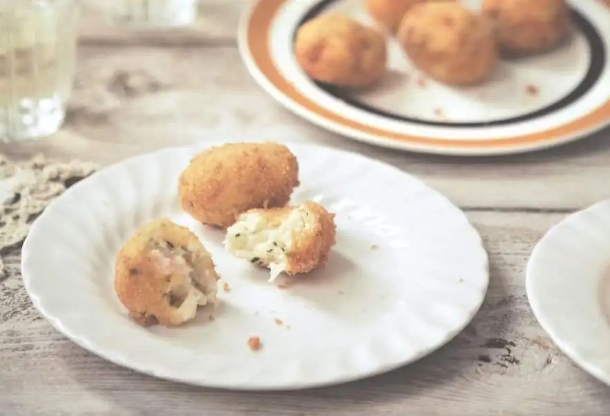 Spanish Crab & Prawn Croquettes (Croquetas)