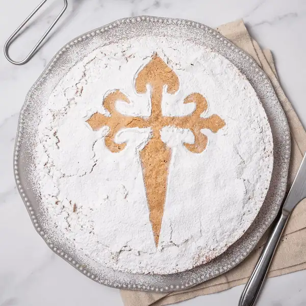Spanish Almond Cake (Tarta de Santiago Recipe)