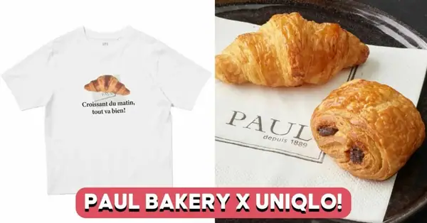 PAUL Bakery Has $0.60 Mini Croissants And Uniqlo Shirt Collab For A Limited Time