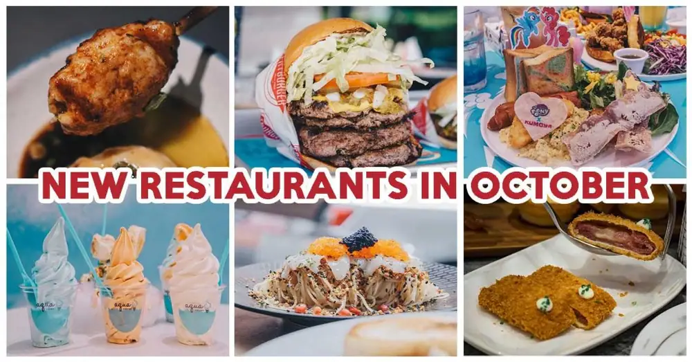 10 New Restaurants To Visit In October 2018 For IG Worthy Soft Serve, Beef Bowls, And More