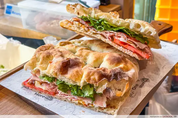L'Arte Pizza & Focaccia For Famous Italian Sandwiches At Tanjong Pagar