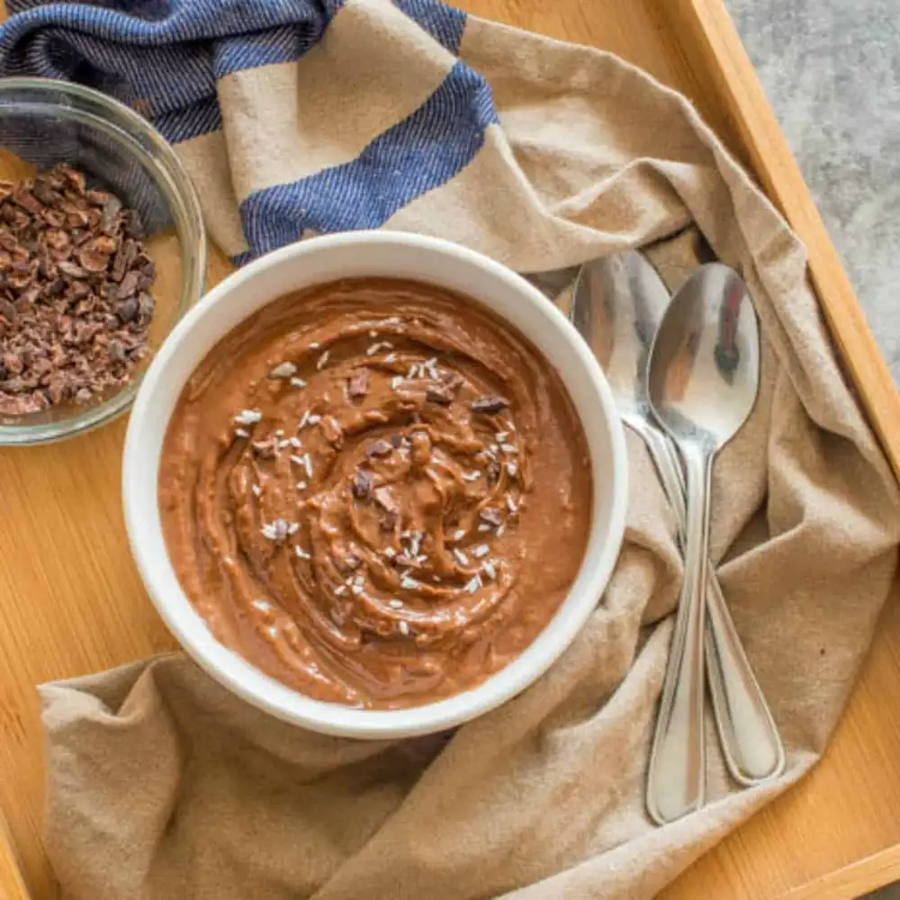 Vegan Avocado Chocolate Mousse