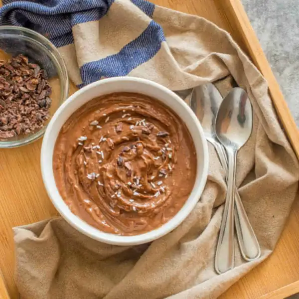 Vegan Avocado Chocolate Mousse