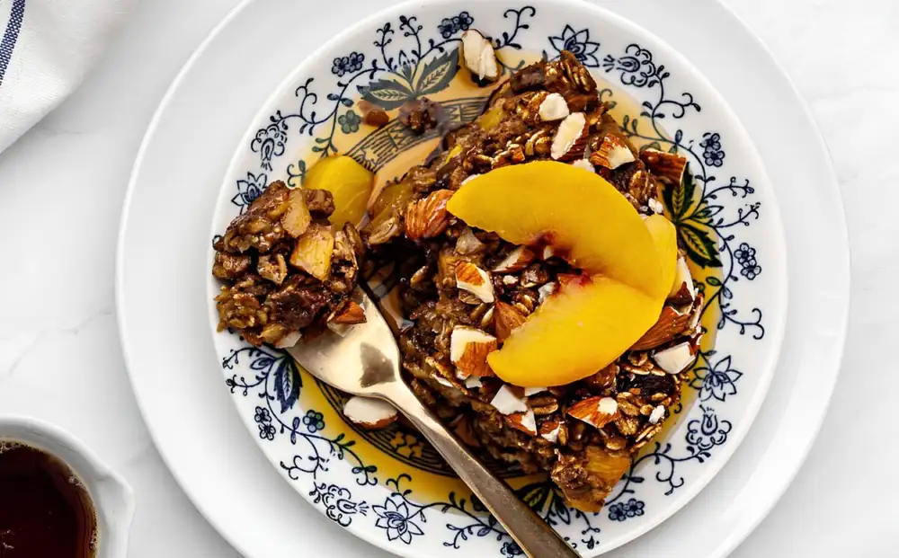 4 fantásticas recetas de melocotón a base de plantas