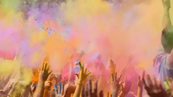 The Colorful Candy Bark That's Perfect For Your Holi Celebrations
