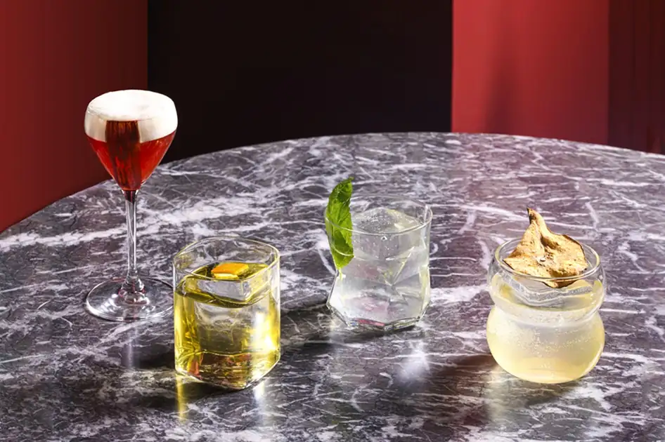 Design masterpieces become cocktails at the Strucchi x Cassina Café