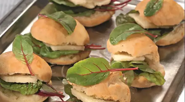 Goat Cheese and Swiss Chard Buns