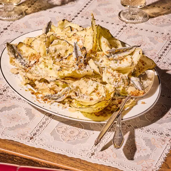 Fet-Fisk’s Grilled Cabbage Caesar