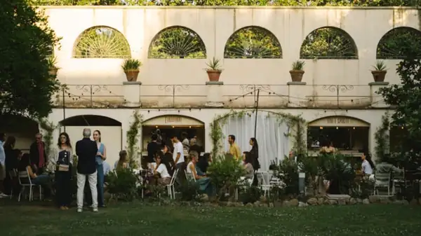 The most beloved Roman summer venue is back: now it's in a large garden in Trastevere, with ping pong, rosettes, and an open-air cinema