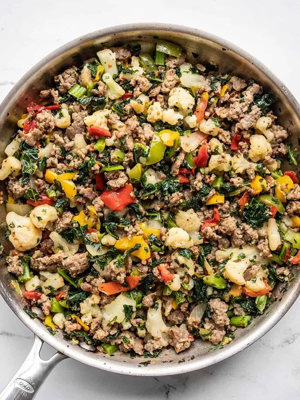Sausage and Vegetable Skillet