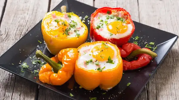 Stuffed Bell Peppers Are Truly Slept On As A Breakfast Food