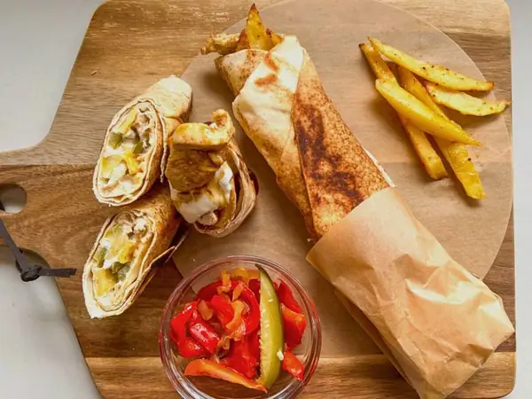 Receta de shawarma de pollo sirio