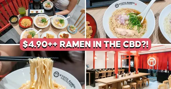 Kyoto Ramen Hachicken Has $4.90++ Ramen At Chinatown Point