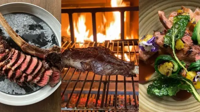 Carnale in Rome: premium cuts, an open grill, and matching cocktails in the gardens just steps from St. Peter's