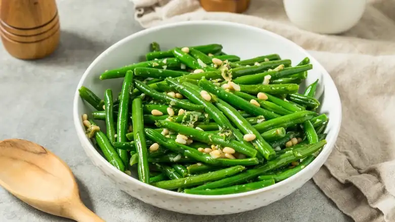 The Secret To Fixing Over-Salted Green Beans
