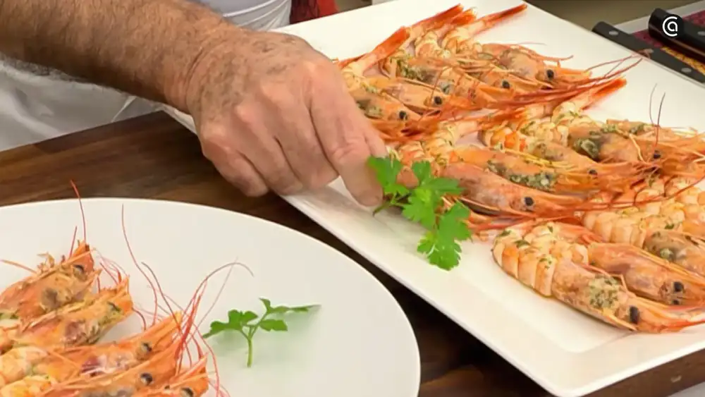 Cómo preparar langostinos para presentarlos como en un restaurante