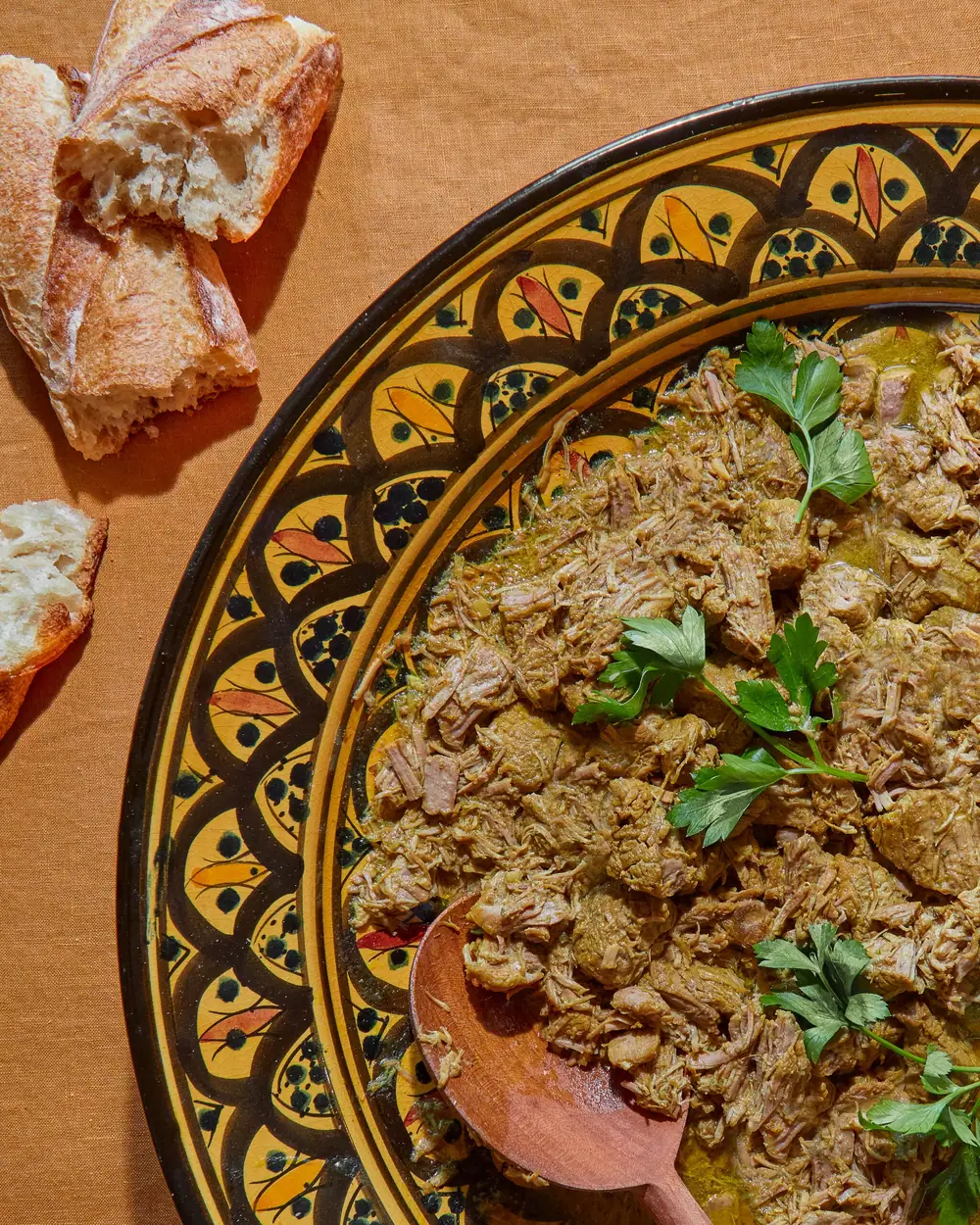 Receta de estofado de cordero marroquí