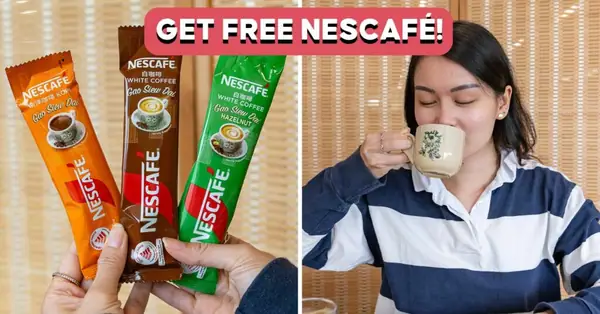 Get Free NESCAFÉ Nutri-Grade B White Coffee When You Trade-In Your Empty Instant Coffee Packs