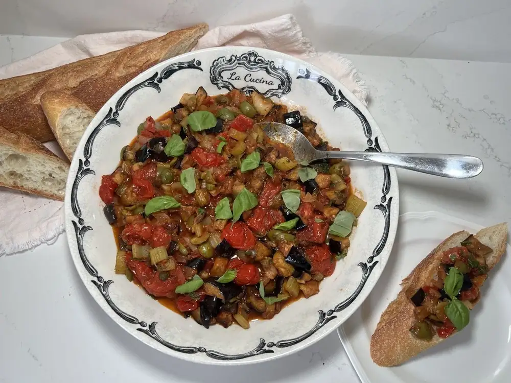 Receta: Celebra las verduras de verano con esta caponata agridulce