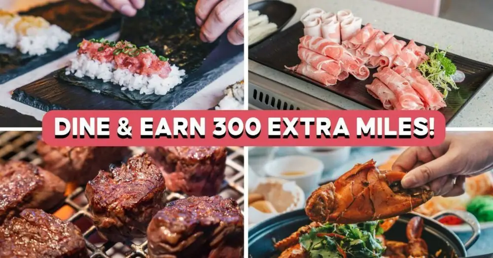 8 Restaurants In Singapore Where You Can Earn Extra Miles with Your Visa Card