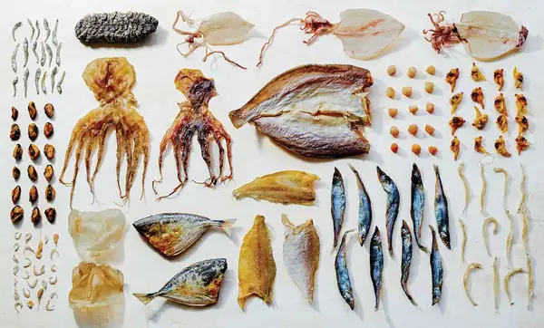 Una guía de mariscos secos del barrio chino