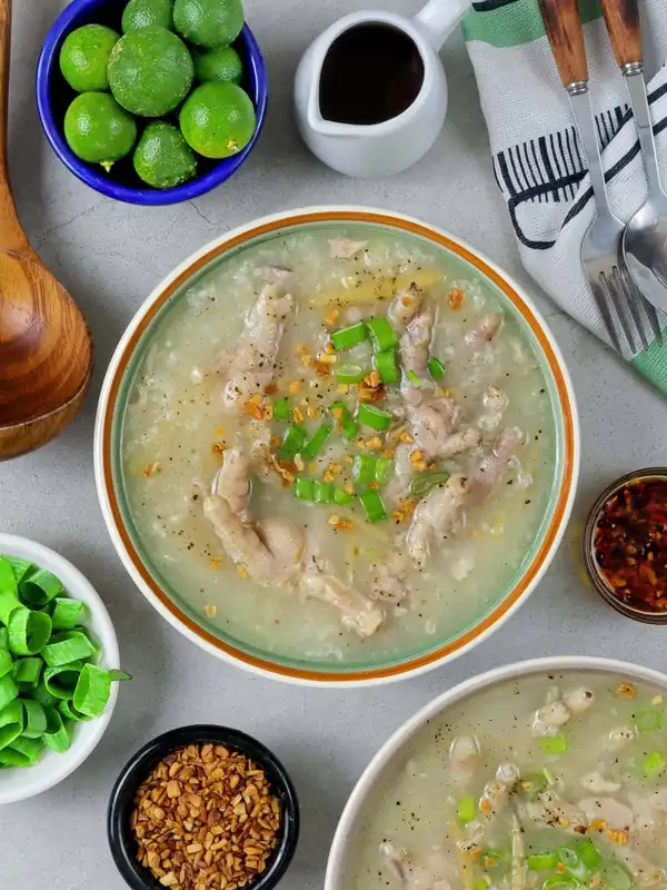 Arroz Caldong Paa ng Manok